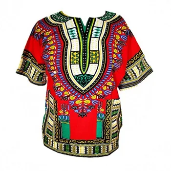 2021 Nový Príchod Leta Afrických Mužov Tlač Dashiki Plus Veľkosť T-shirt Afriky Oblečenie