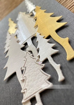 Nový Vianočný strom dekorácie Rezanie kovov Zomrie Blany DIY Scrapbooking Papier/foto Karty Razba Zomrie